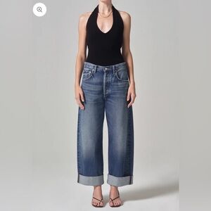 Citizens of Humanity CoH Ayla Wide Leg Denim Jeans 28 or 6 in Brielle